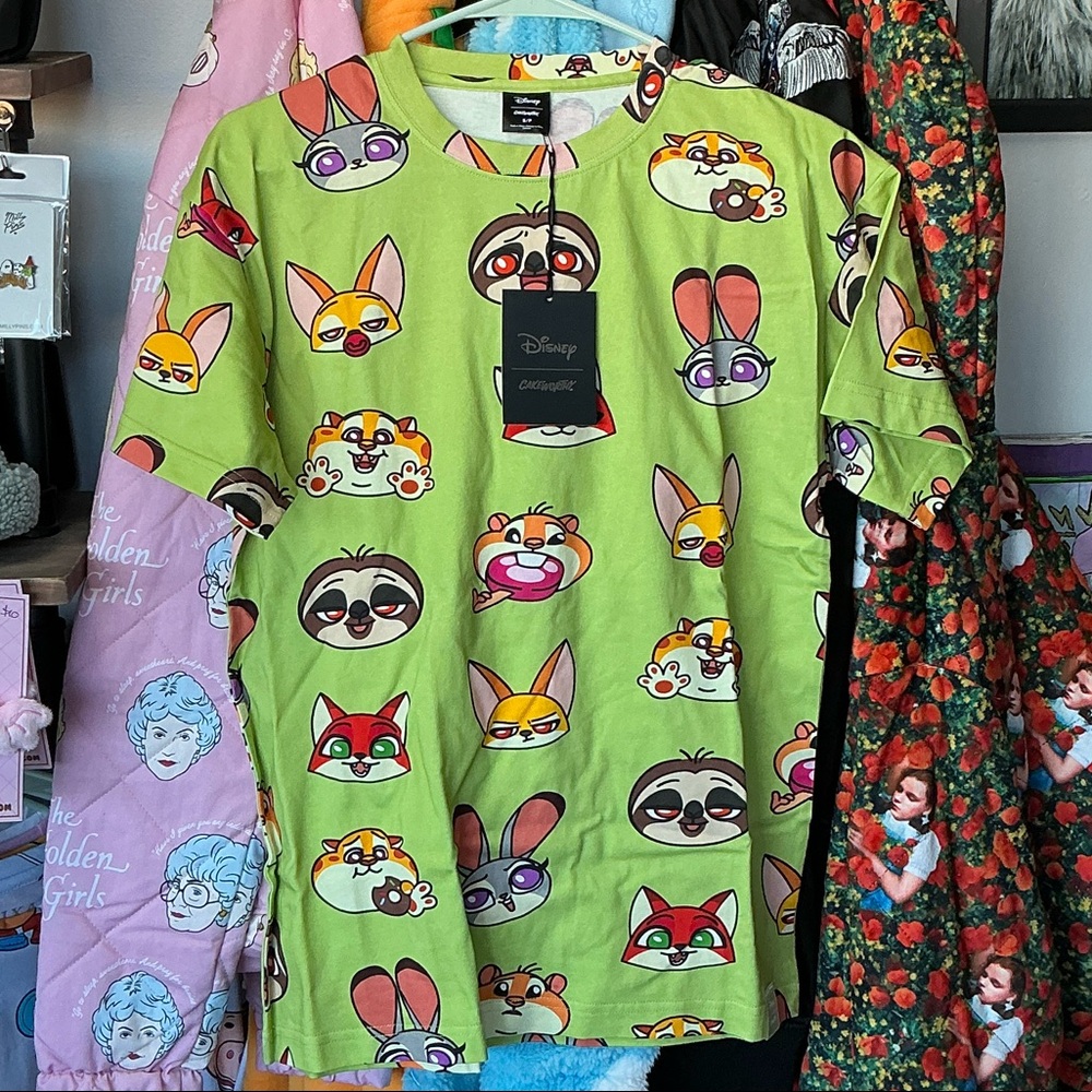 ZOOTOPIA TOSS PRINT T-SHIRT
